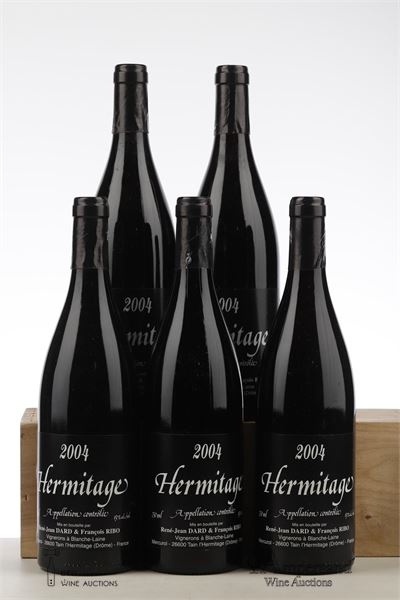 HERMITAGE ROUGE 2004 - Rene Jean Dard et Francois Ribo - 5 Bottles