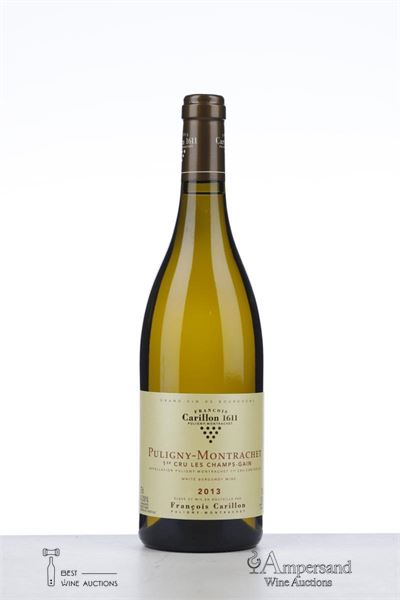 PULIGNY MONTRACHET LES CHAMPS GAIN 2013 - Francois Carillon - 1 Bottle