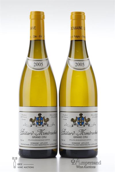 BATARD MONTRACHET 2005 - Domaine Leflaive - 2 Bottles