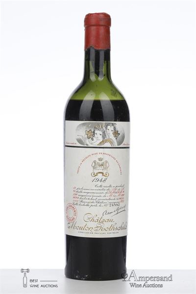 MOUTON ROTHSCHILD 1948 - Mc - Nicolas - 1 Bottle