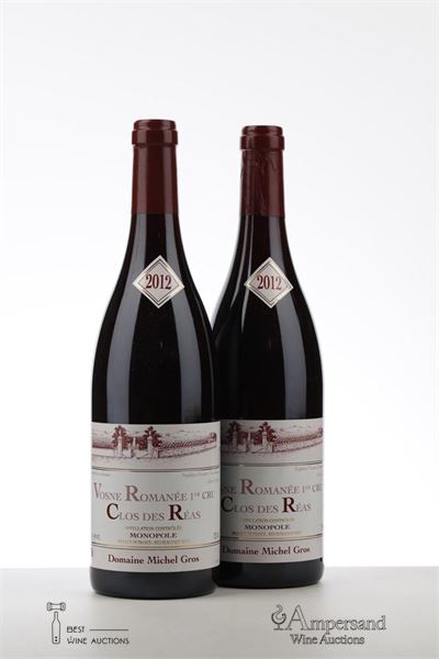 VOSNE ROMANEE CLOS DES REAS 2012 - Michel Gros - 2 Bottles
