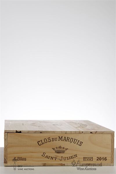 CLOS DU MARQUIS 2016 - Mc - 6 Bottles - Owc 6