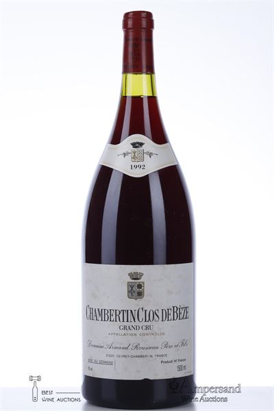 CHAMBERTIN CLOS DE BEZE 1992 - Armand Rousseau - 1 Magnum