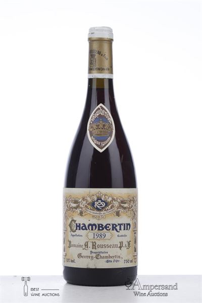 CHAMBERTIN 1989 - Armand Rousseau - 1 Bottle