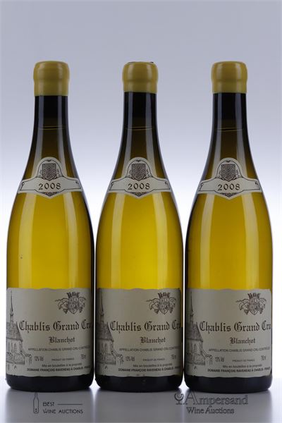 CHABLIS BLANCHOT 2008 - Francois Raveneau - 3 Bottles