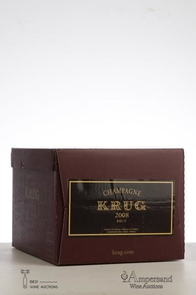 KRUG VINTAGE BRUT 2008 - Krug - 6 Bottles - Oc 6