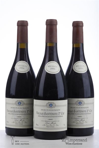 VOLNAY SANTENOTS 2006 - Louis Moulin - 3 Bottles