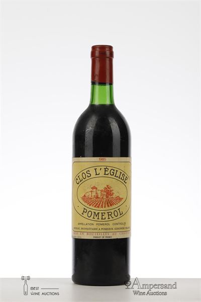 CLOS L'EGLISE 1985 - Mc - 1 Bottle