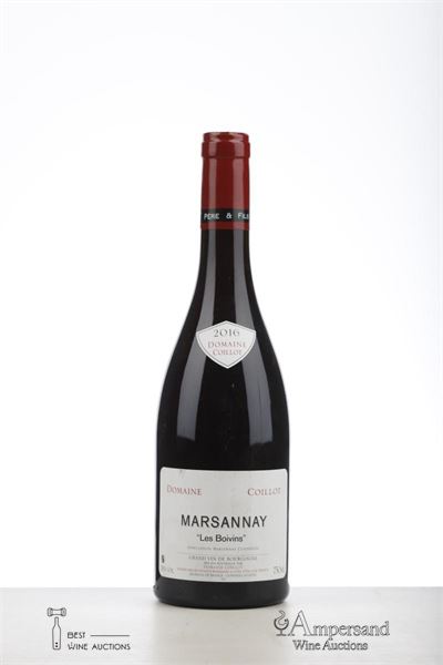 MARSANNAY LES BOIVINS 2016 - Domaine Coillot - 1 Bottle