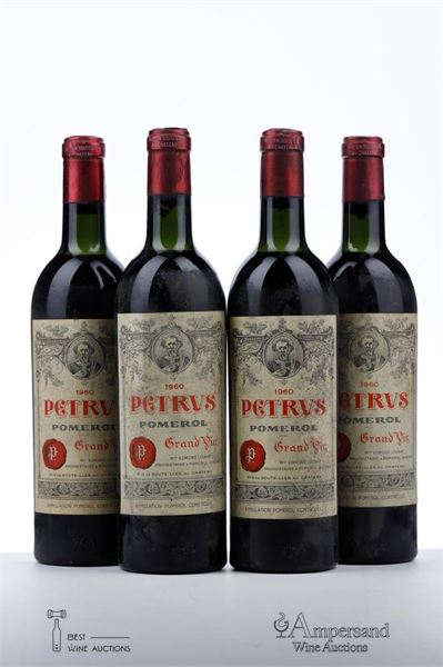 PETRUS 1960  - 4 Bottles
