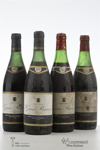 BERBERANA GRAN RESERVA 1952 - Berberana - 4 Bottles