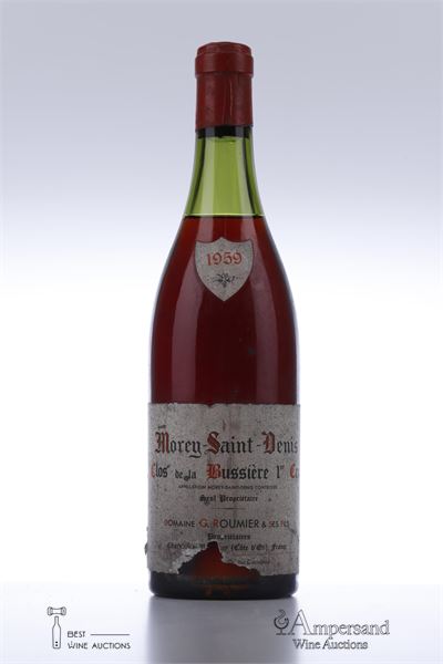 MOREY ST DENIS CLOS DE LA BUSSIERE 1959 - Georges Roumier - 1 Bottle