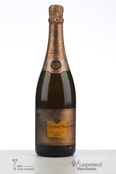 VEUVE CLICQUOT ROSE RESERVE 1993 - Veuve Clicquot - 1 Bottle