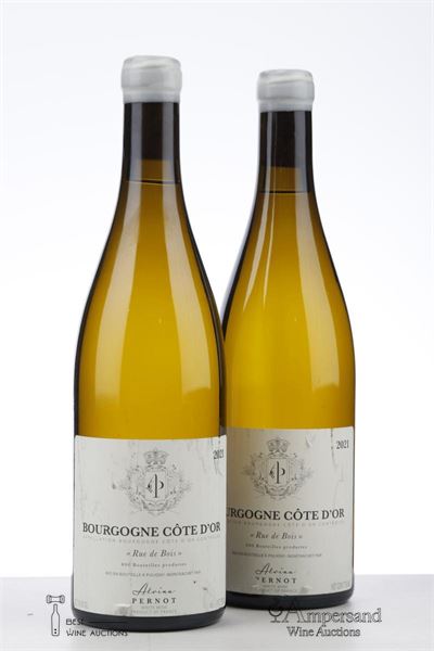 BOURGOGNE BLANC COTE D'OR RUE DE BOIS 2021 - Alvina Pernot - 2 Bottles