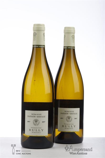 RULLY BLANC RABOURCE 2017 - Jaeger Defaix - 2 Bottles