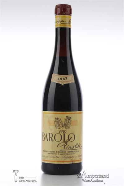 BAROLO 1967 - Giuseppe Rinaldi  - 1 Bottle