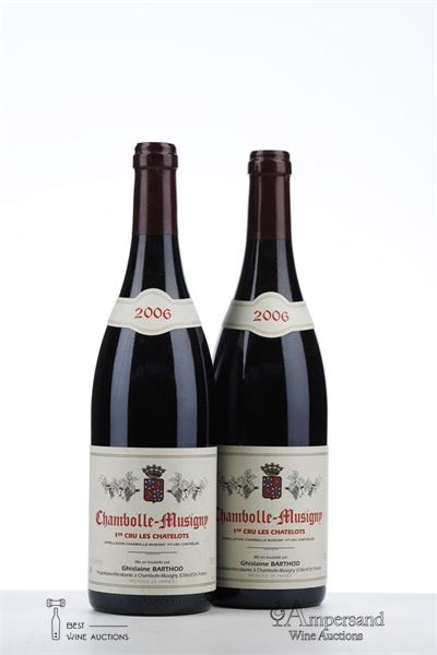 CHAMBOLLE MUSIGNY LES CHATELOTS 2006 - Ghislaine Barthod - 2 Bottles