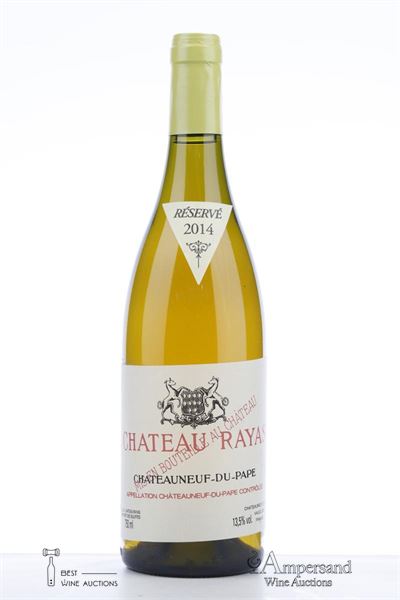 CHATEAUNEUF DU PAPE BLANC RAYAS 2014 - Reynaud - 1 Bottle
