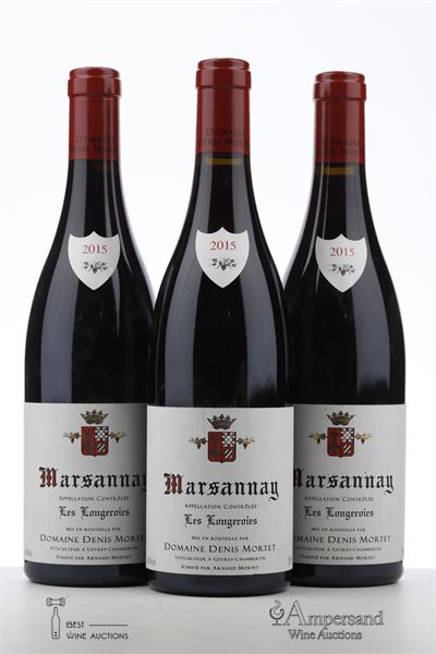 MARSANNAY LES LONGEROIES 2015 - Denis Mortet - 3 Bottles