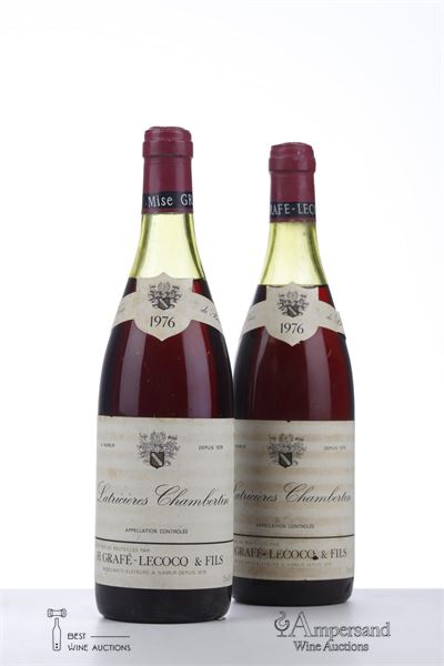 LATRICIERES CHAMBERTIN 1976 - Grafe Lecocq - 2 Bottles