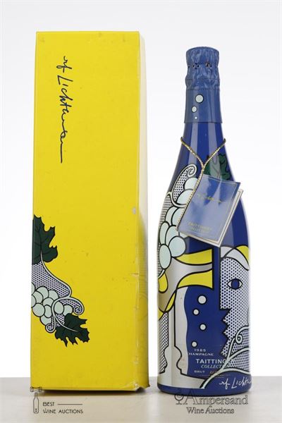 TAITTINGER COLLECTION LICHTENSTEIN 1985 - Taittinger - 1 Bottle - Oc 1