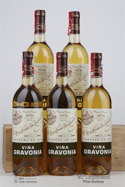VINA GRAVONIA 2012 - Lopez de Heredia - 5 Bottles