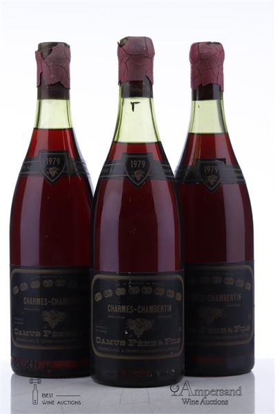 CHARMES CHAMBERTIN 1979 - Camus - 3 Bottles