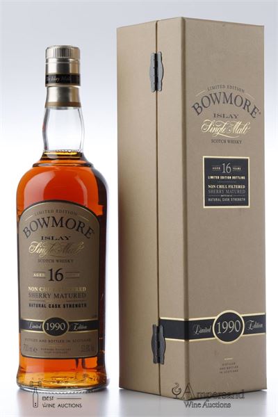 1990 BOWMORE 16 Y SHERRY MATURED - 1 Bottle - Oc 1