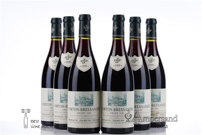 CORTON BRESSANDES 1999 - Jacques Prieur - 6 Bottles