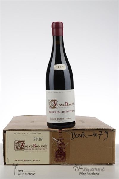 VOSNE ROMANEE LES PETITS MONTS 2018 - Berthaut Gerbet - 6 Bottles - Oc 6