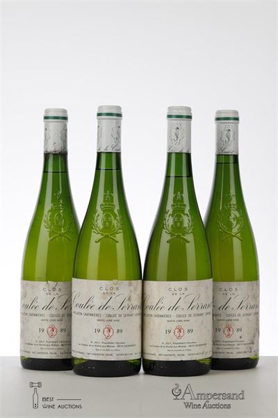 CLOS DE LA COULEE DE SERRANT 1989 - Nicolas Joly - 4 Bottles