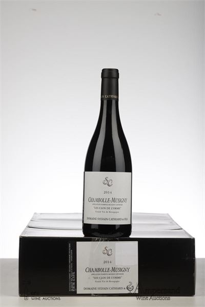 CHAMBOLLE MUSIGNY LES CLOS DE L'ORME 2014 - Sylvain Cathiard - 6 Bottles - Oc 6