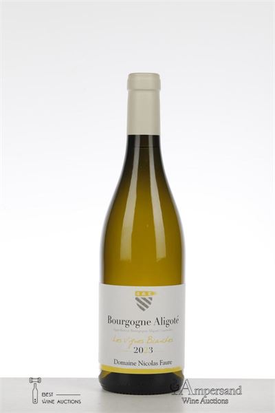 BOURGOGNE ALIGOTE LES VIGNES BLANCHES 2023 - Nicolas Faure - 1 Bottle