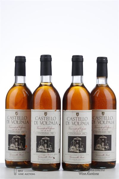VIN SANTO DE VOLPAIA 1982 - Castello di Volpaia - 4 Bottles