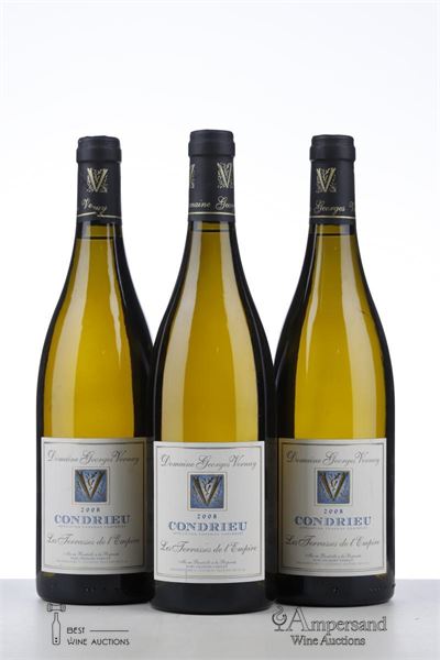 CONDRIEU LES TERRESSES DE L'EMPIRE 2008 - Georges Vernay - 3 Bottles