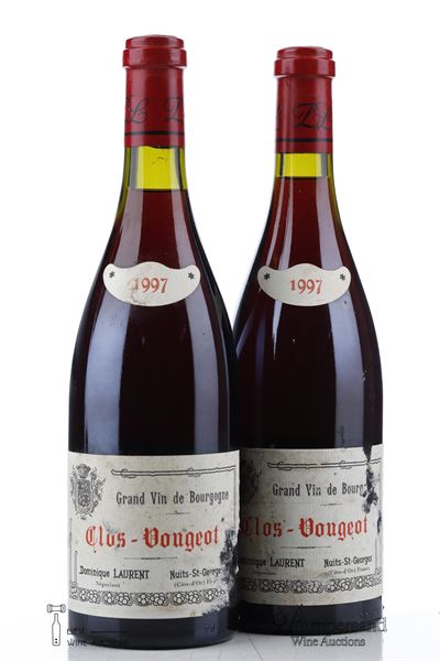 CLOS VOUGEOT 1997 - Dominique Laurent - 2 Bottles