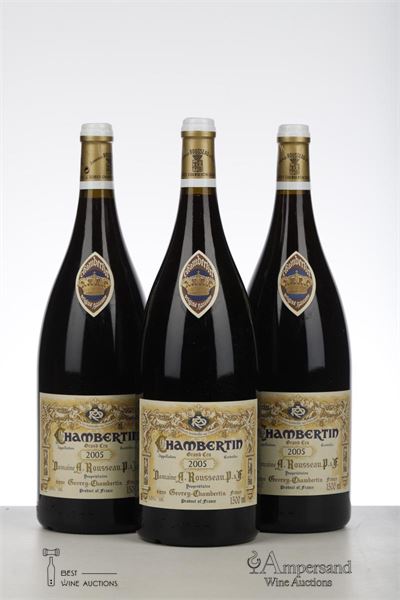 CHAMBERTIN 2005 - Armand Rousseau - 3 Magnums - Oc 3
