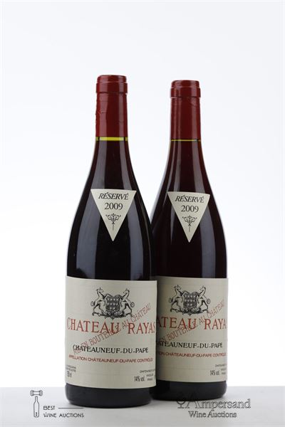 CHATEAUNEUF DU PAPE RAYAS 2009 - Reynaud - 2 Bottles