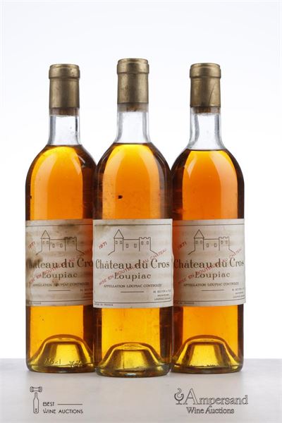 DU CROS 1971 - Mc - 3 Bottles