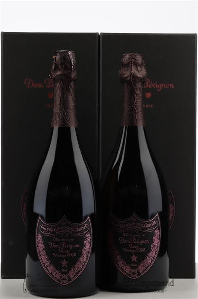 DOM PERIGNON ROSE 2008 - Moet et Chandon - 2 Bottles - Oc 1