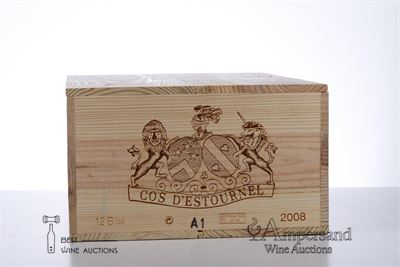 COS D'ESTOURNEL 2008 - 12 Bottles - Owc 12