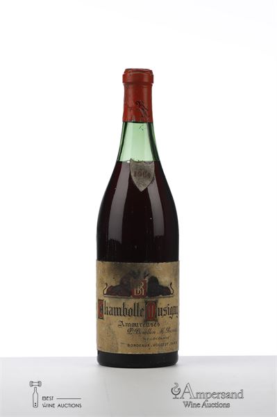 CHAMBOLLE MUSIGNY LES AMOUREUSES 1964 - Bouillon Rossin - 1 Bottle