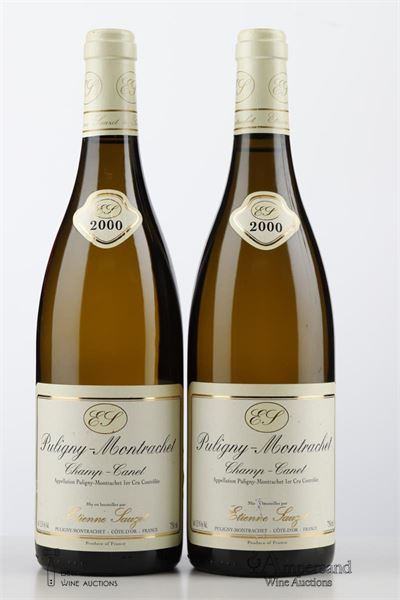 PULIGNY MONTRACHET CHAMP CANET 2000 - Etienne Sauzet - 2 Bottles