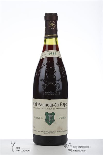 CHATEAUNEUF DU PAPE RESERVE DES CELESTINS 1989 - Henri Bonneau - 1 Bottle