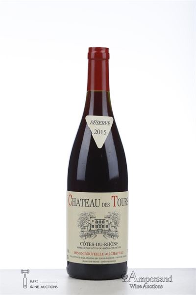 COTES DU RHONE DOMAINE DES TOURS 2015 - Reynaud - 1 Bottle