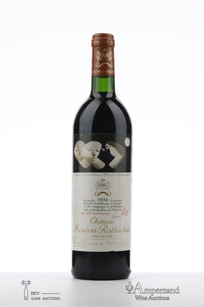 MOUTON ROTHSCHILD 1986 - Mc - 1 Bottle