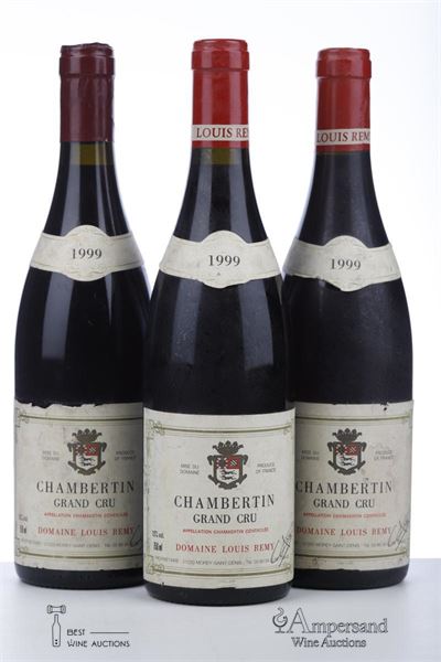 CHAMBERTIN 1999 - Louis Remy - 3 Bottles