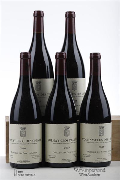 VOLNAY CLOS DES CHENES 2005 - Comtes Lafon - 5 Bottles