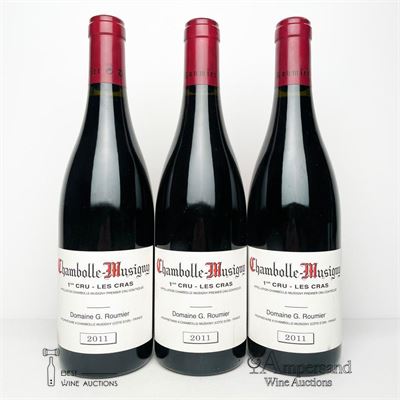 CHAMBOLLE MUSIGNY LES CRAS 2011 - Georges Roumier - 3 Bottles