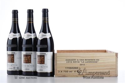 COTE ROTIE LA LANDONNE 2013 - Guigal - 3 Bottles - Owc 3